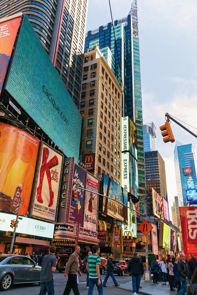 Time Square - Wybrane atrakcje