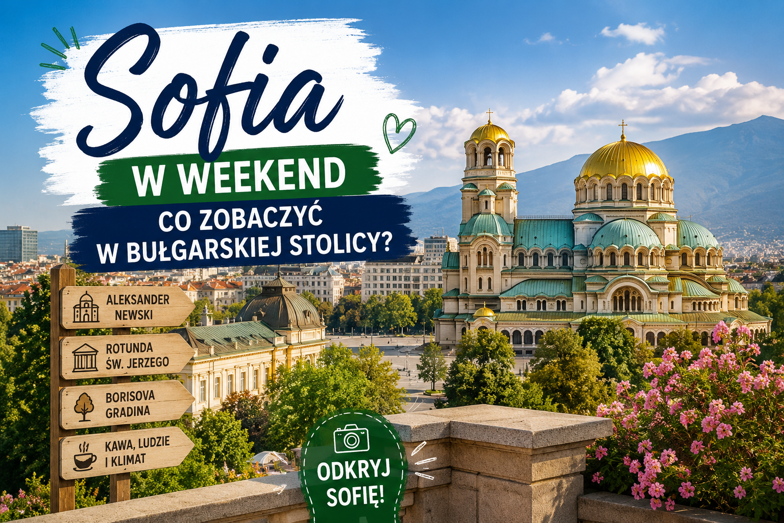 Sofia w weekend – co zobaczyć w bułgarskiej stolicy?
