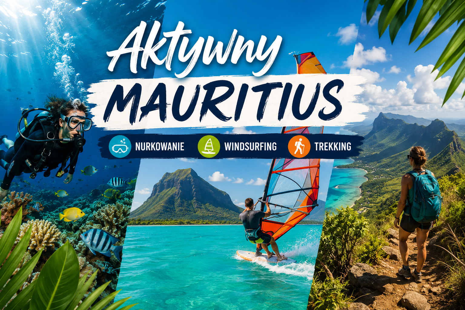 Aktywny Mauritius – nurkowanie, windsurfing, trekking
